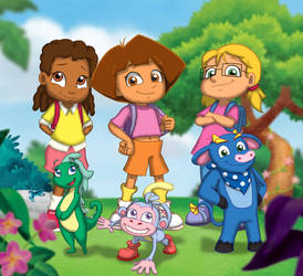 Dora The Explorer On Nick Jr Deviantart Dora The Explorer On Nick Jr Deviantart