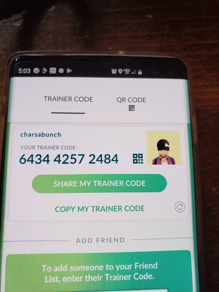 Pokémon GO Friend Codes