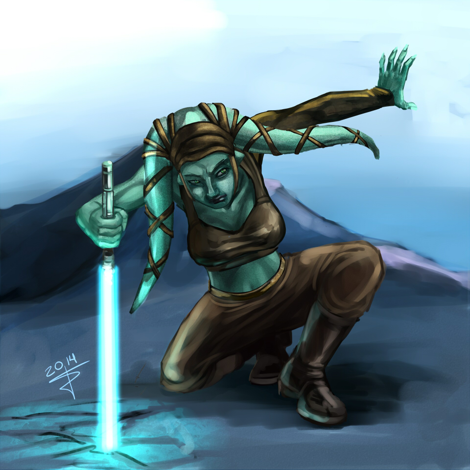 Jedi Master Aayla Secura (Clone Wars)