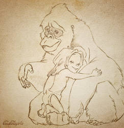 'Tarzan doodle'