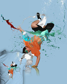 'B-Boy for Threadless