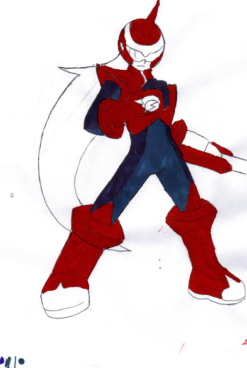 Protoman.EXE by zero12800 on DeviantArt