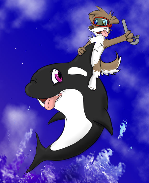 Orca Riding Motorcycle Orca ride OLD by perruki on DeviantArt