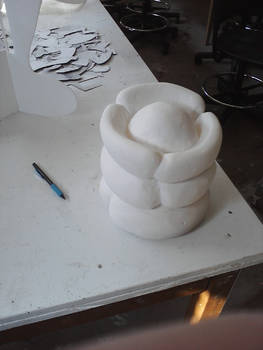 finished sculputure -view 4