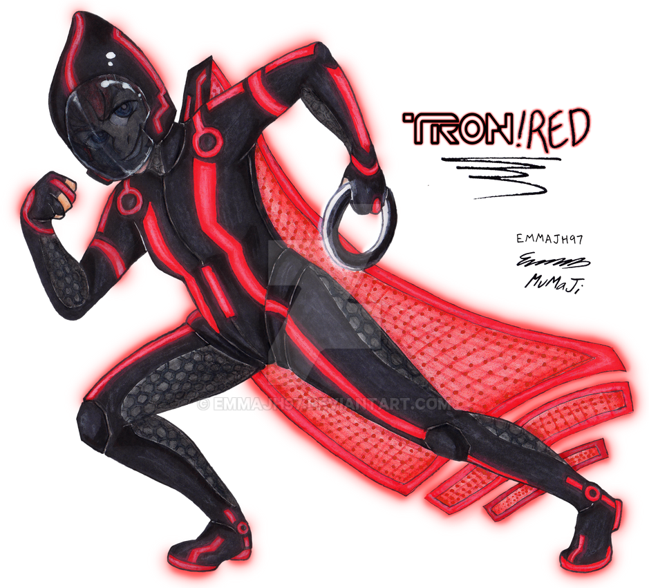 TRON!Red by Emmajh97 on DeviantArt