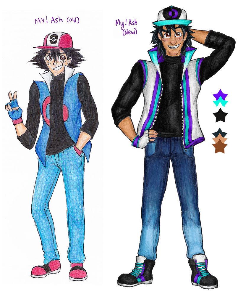 Ash Redesign By Emmajh97 On Deviantart Ash Redesign By Emmajh97 On Deviantart