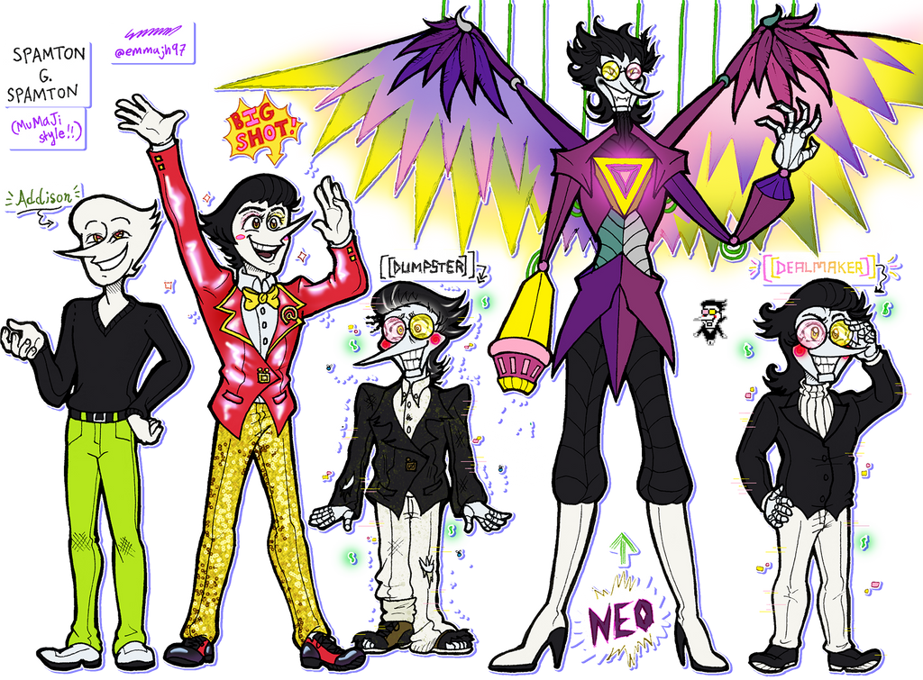 Spamton G Spamton My Version By Emmajh97 On DeviantArt spamton-g-spamton-my-version-by-emmajh97-on-deviantart