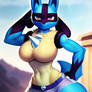 Hot Lucario