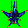 R-Gear Prototype Blue Main Fighter Ships