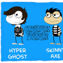Curtis and Erik as Poptropicans