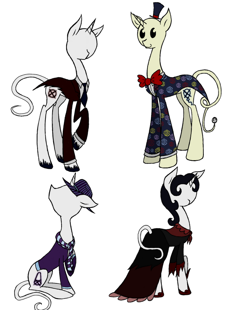 Slender Ponies The Slender Ponies by InsanelyADD on DeviantArt