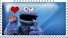 cookie monster stamp by ayshequl