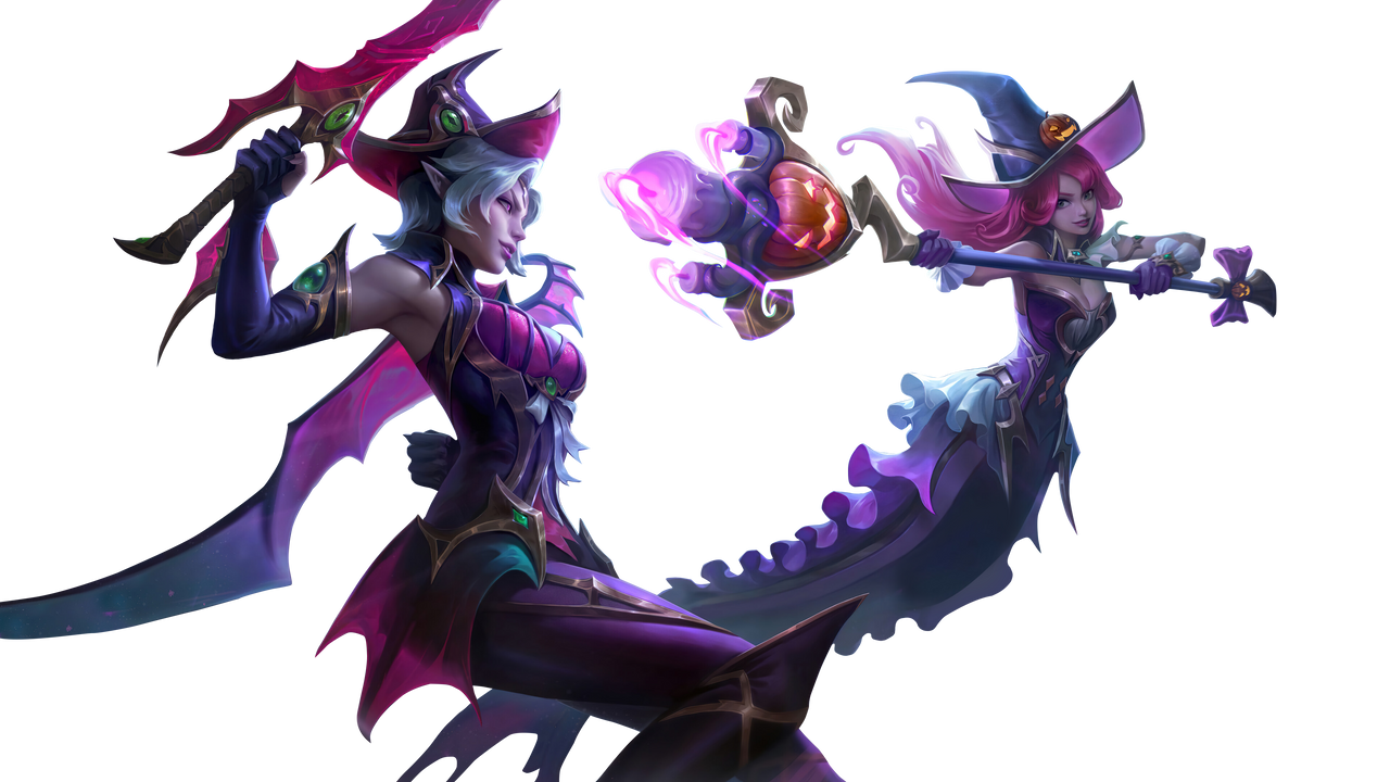 Bewitching Fiora and Nami Render by Sineerie on DeviantArt