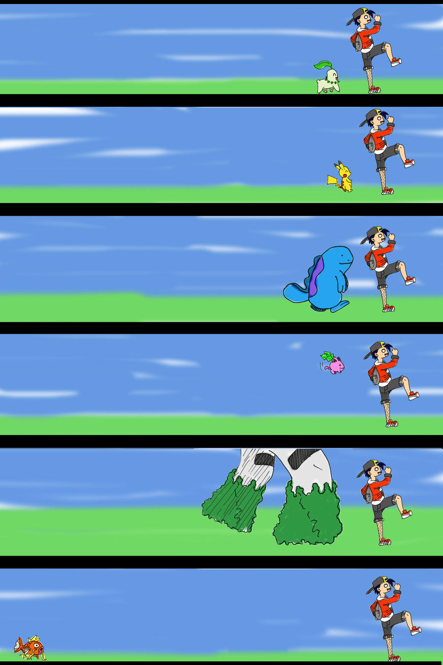 Pokemon Hgss Following By Gkenzo On Deviantart