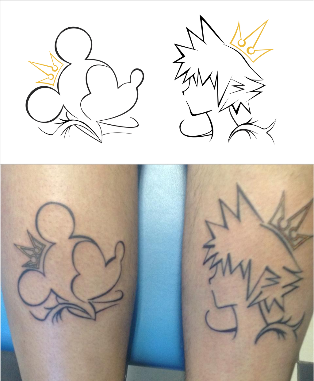 Kingdom Hearts Tattoo by Gkenzo on DeviantArt