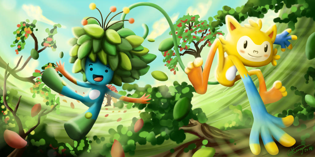 Vinicius E Tom Rio 16 Olympic Games Mascots By Gkenzo On Deviantart Vinicius E Tom Rio 16 Olympic Games Mascots By Gkenzo On Deviantart