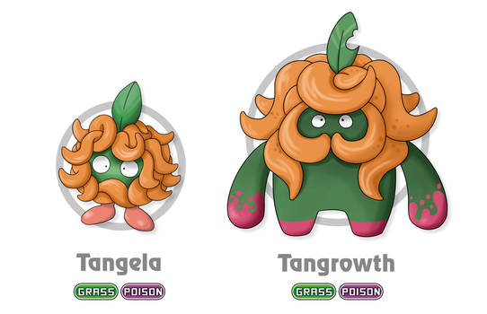 Fakemon: Tangela and Tangrowth Regional Variant