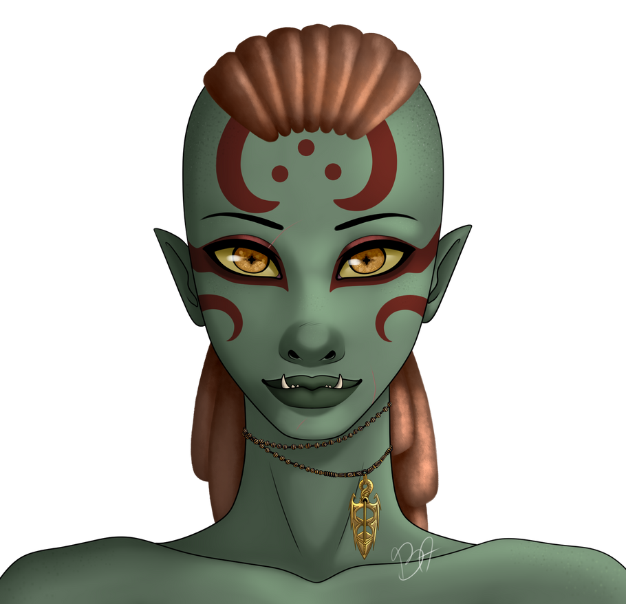 Skyrim Orc by BlackAvenger on DeviantArt