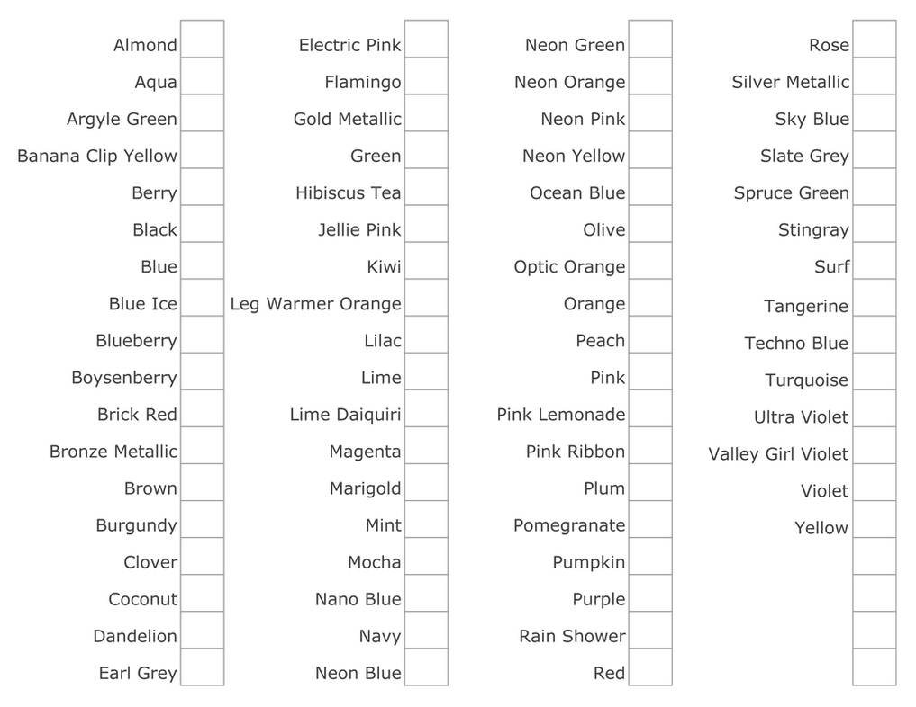 Sharpie Color Chart by ArtyyTart on DeviantArt