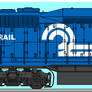 Conrail GP30 2198