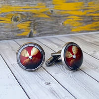 Viking's shield cufflinks