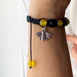 Honey Bee charm bracelet