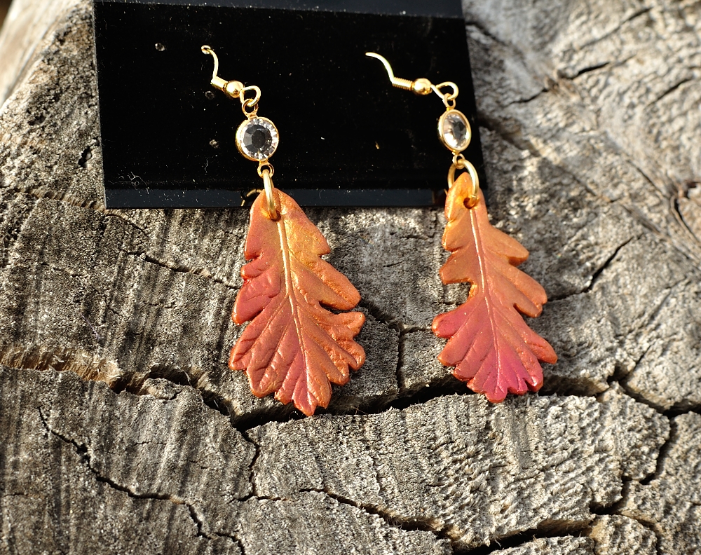 Oak Leaf Earrings