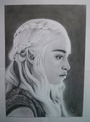 Daenerys Targaryen | Pencil Drawing