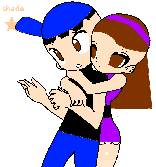 Jenny hugs me randomly.......*blushing*