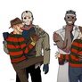 Jason x Freddy and Doctor x Nightmare