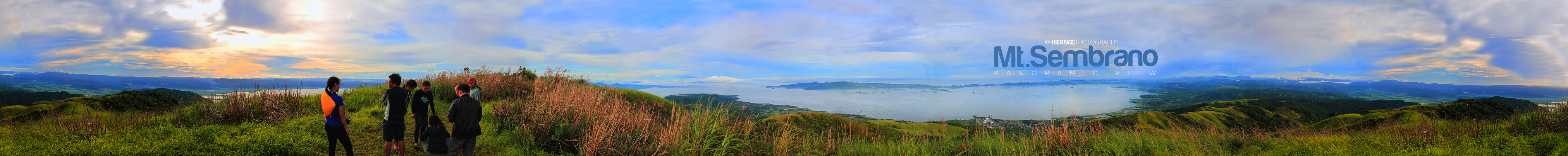 Panoramic View of Mt. Sembrano