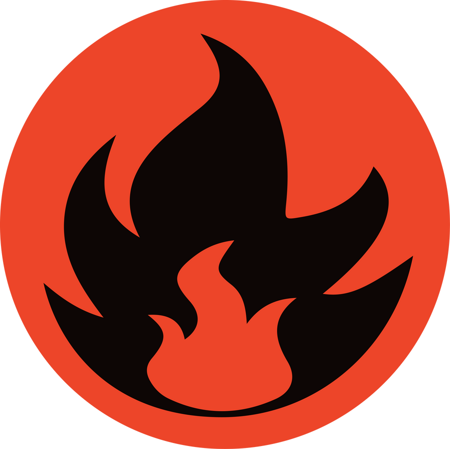 Fire Energy card vector symbol by Biochao on DeviantArt