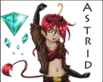 Power to the diamonds! | Astrid (contest) by RPGlinXx