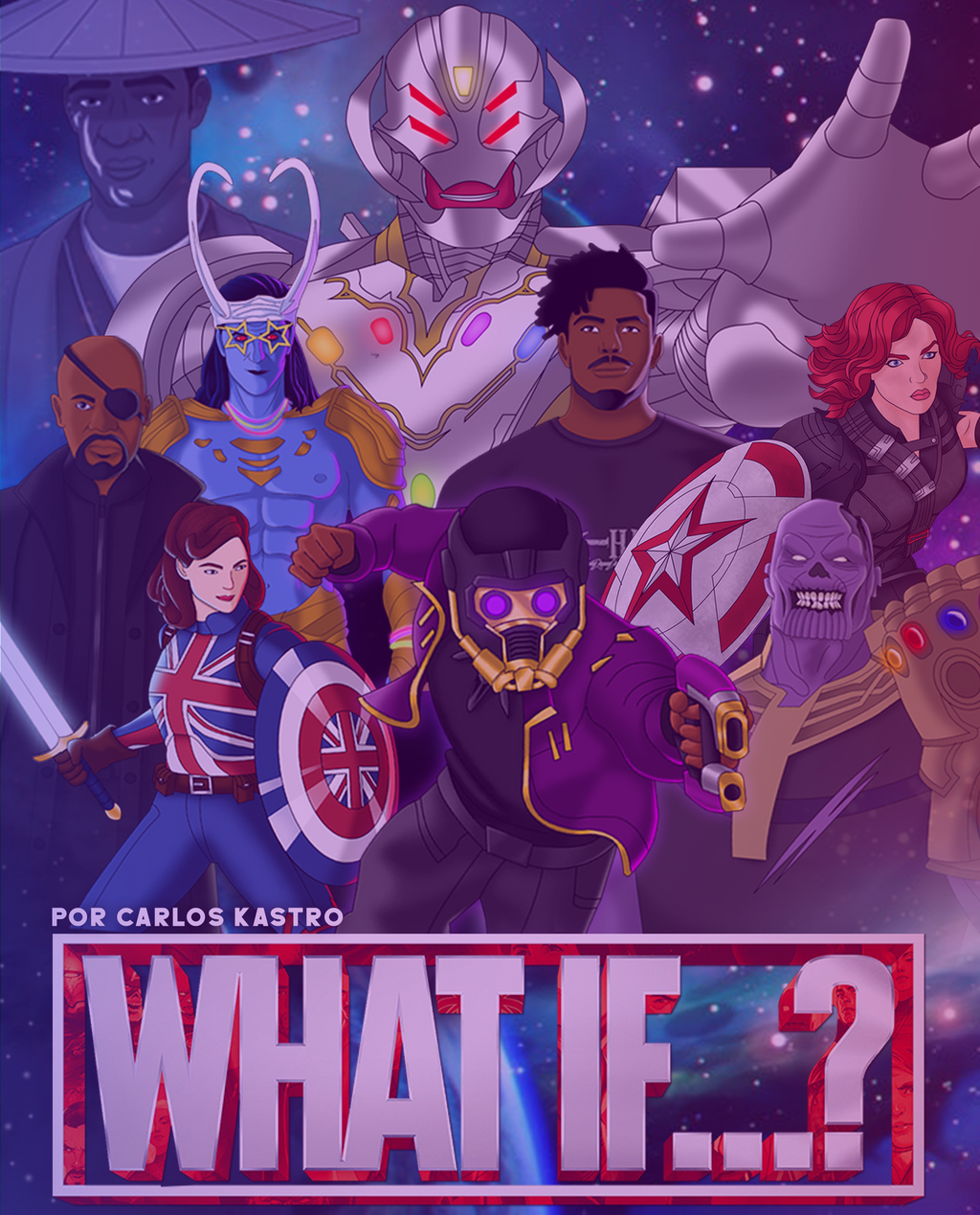 If Deviantart What If Marvel poster fanart by CarlosKastro on DeviantArt