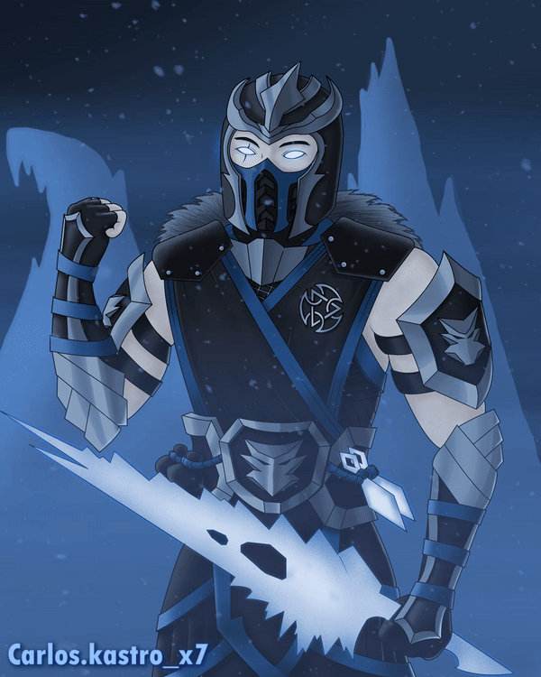 SUB ZERO Animated Gif by CarlosKastro on DeviantArt