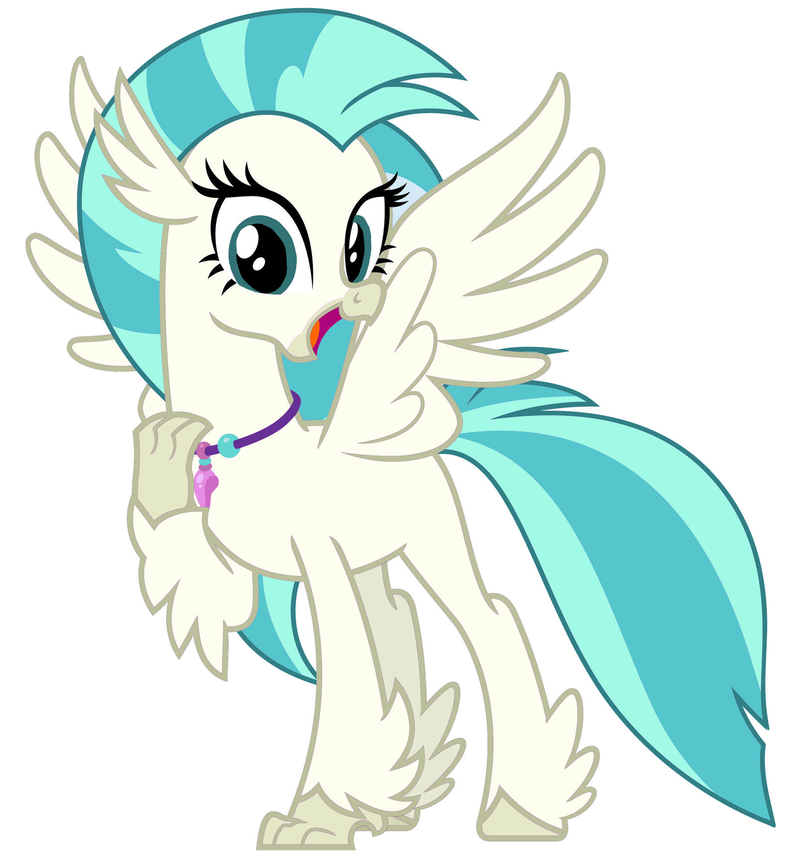 Shiny Silverstream by THEHUMANBOYWONDER on DeviantArt