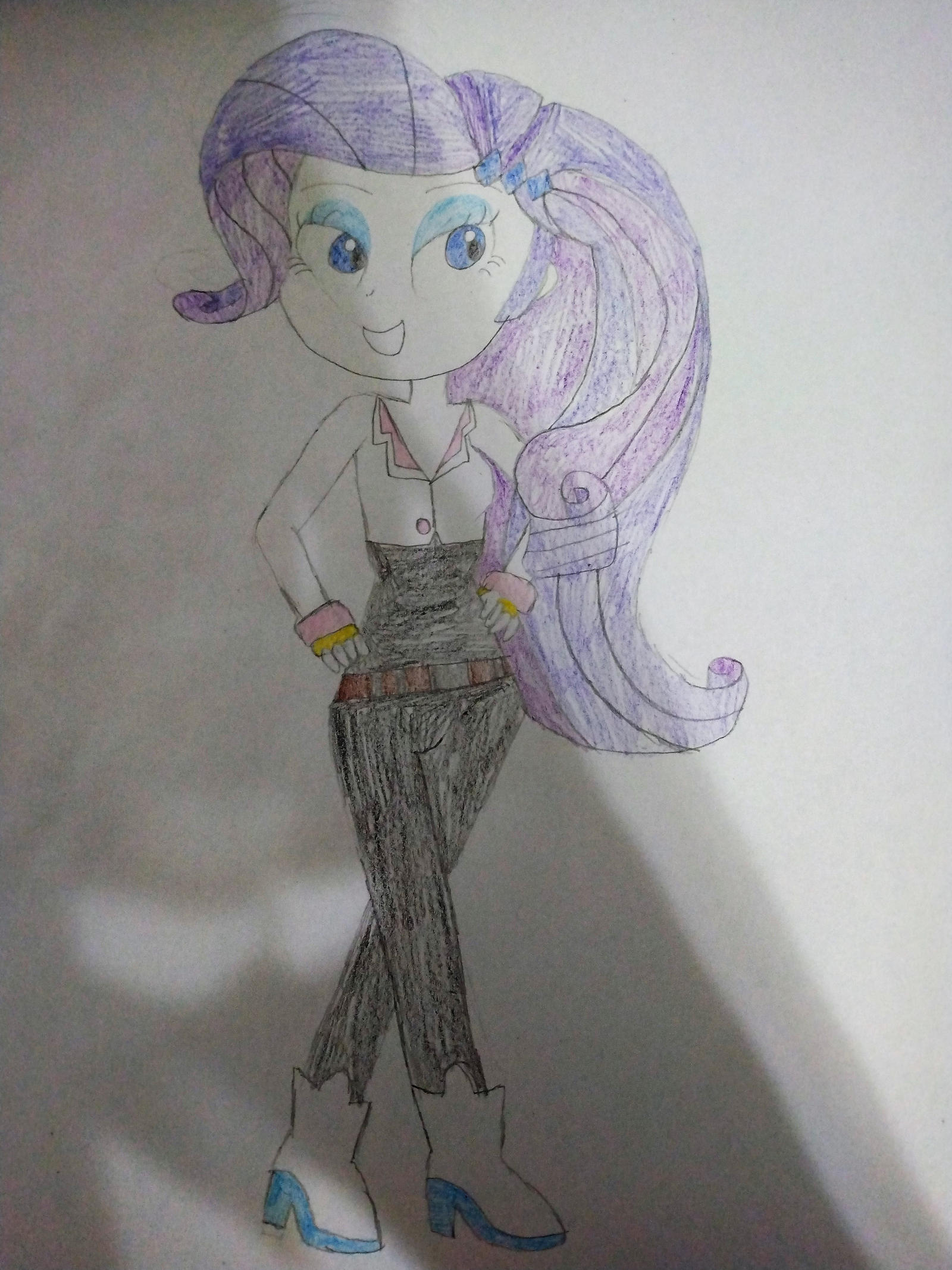 Rarity as Neopolitan by THEHUMANBOYWONDER on DeviantArt