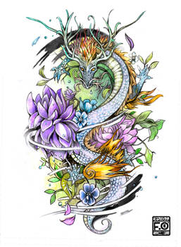 Dragon Tattoo Commission