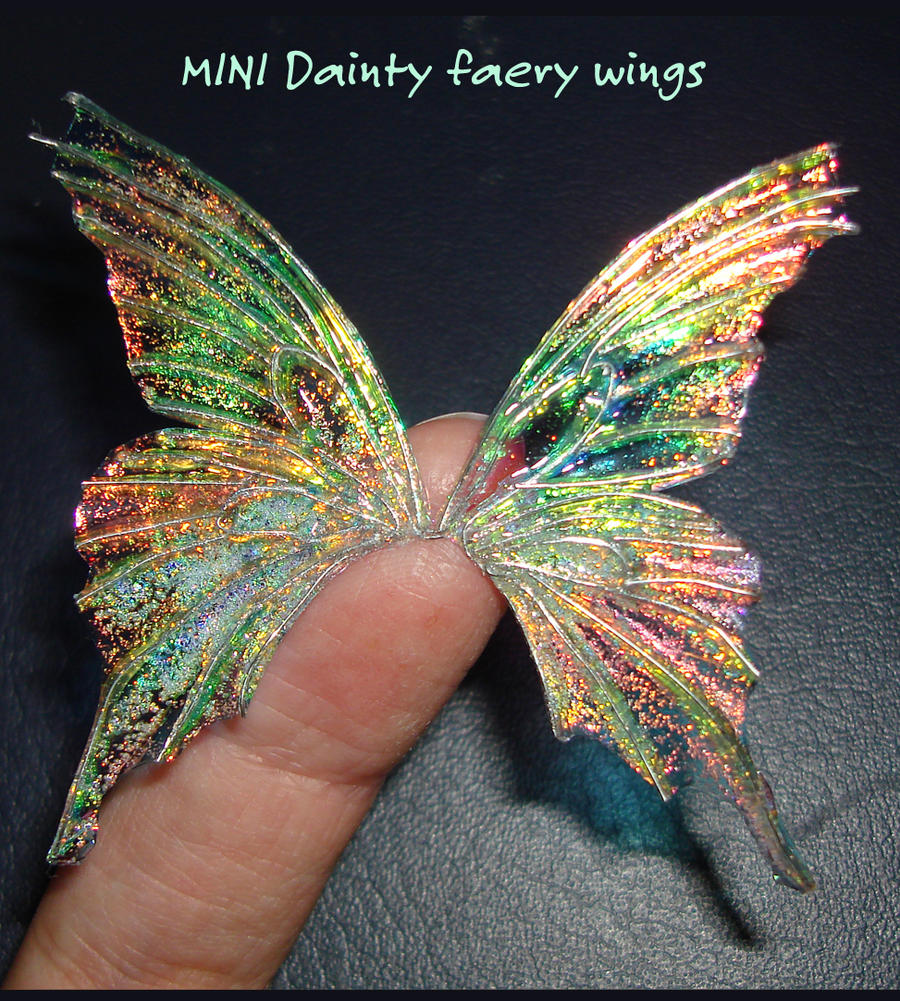 Mini dainty Faery wings