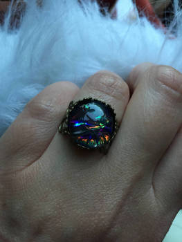 Holo iridescent faery ring