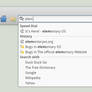 Midori URL AutoComplete