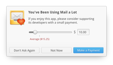Payment Reminder Dialog