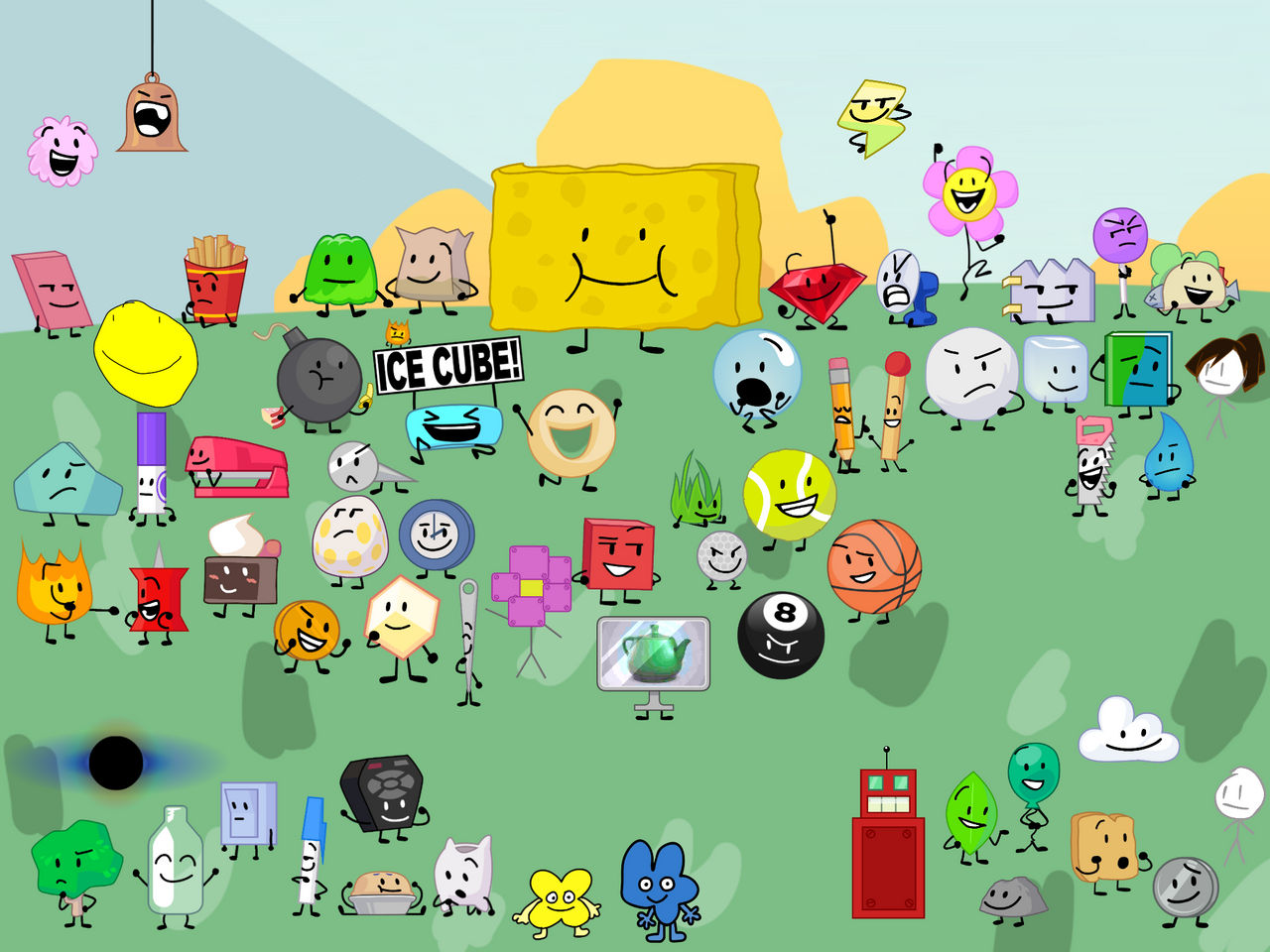 BFB characters new poses by RoyaleMarble363 on DeviantArt