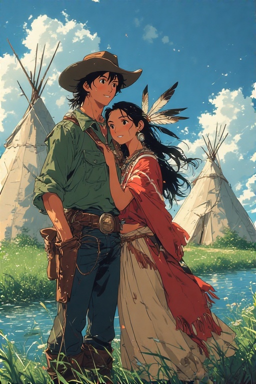 Native Girl Rodeo Cowboy and Native American women in love by Bigtank91 on DeviantArt