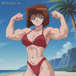 Anzu Mazaki strong and sexy