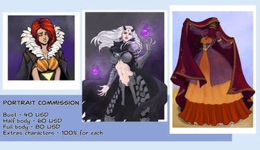 Open for March commissions