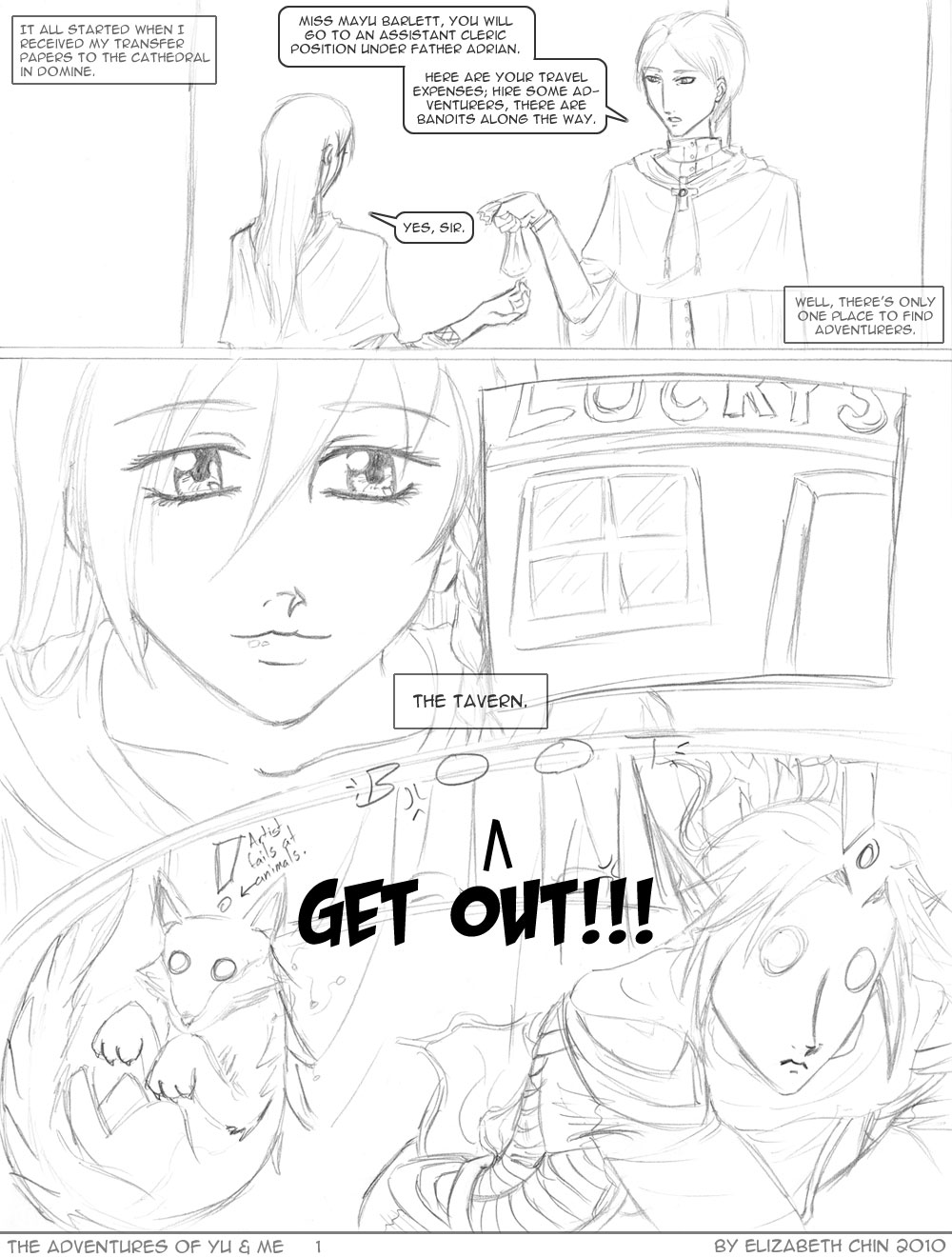 Adventures of Yu + Me, pg1