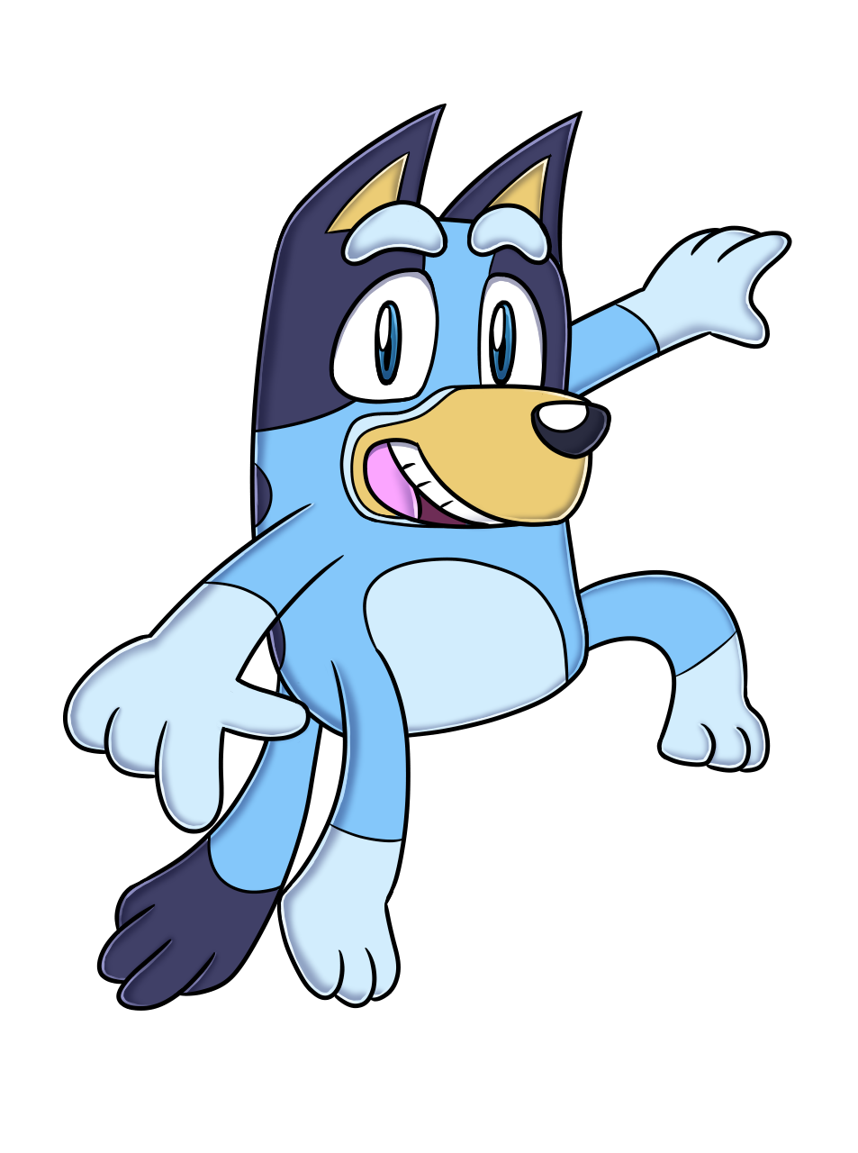 Bluey Adventure Deviantart Bluey Adventure by sergeant16bit on DeviantArt