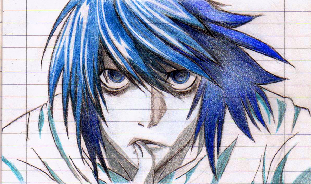 Ryuzaki (Lawliet) by me😅 : r/deathnote