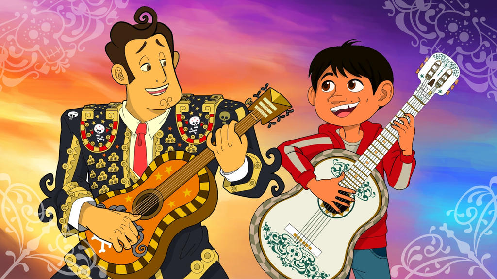 manolo crossover book of life and coco